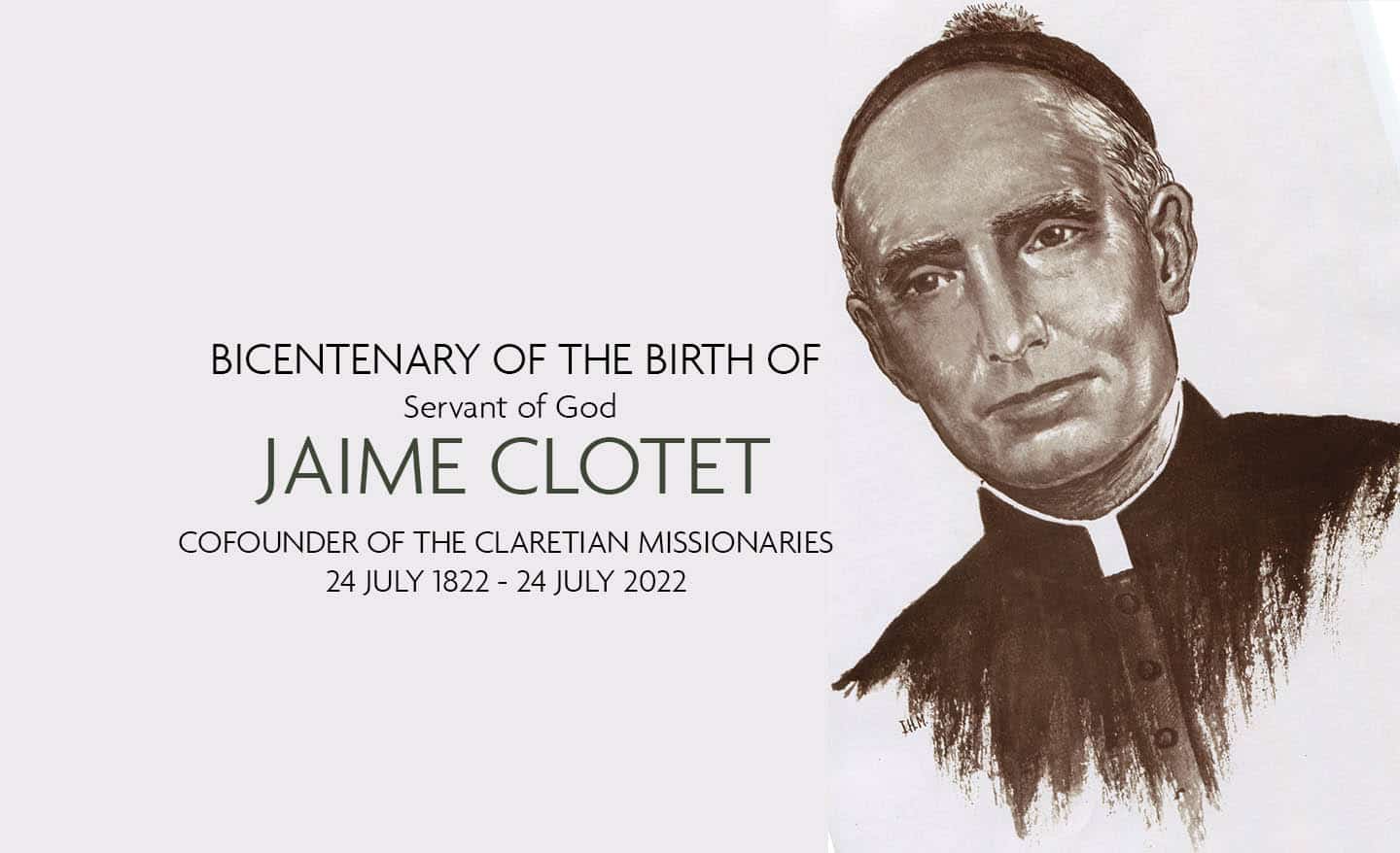 Message of Father General on the Bicentenary of the Birth of Fr. Jaime Clotet, C.M.F.
