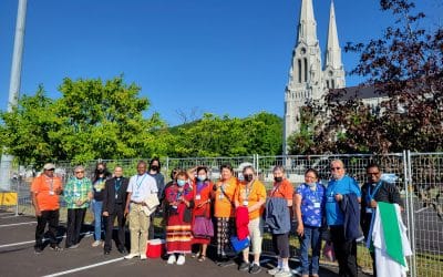 Marcher ensemble : Pèlerinage au sanctuaire de Sainte Anne de Beaupré à Québec avec le Pape François