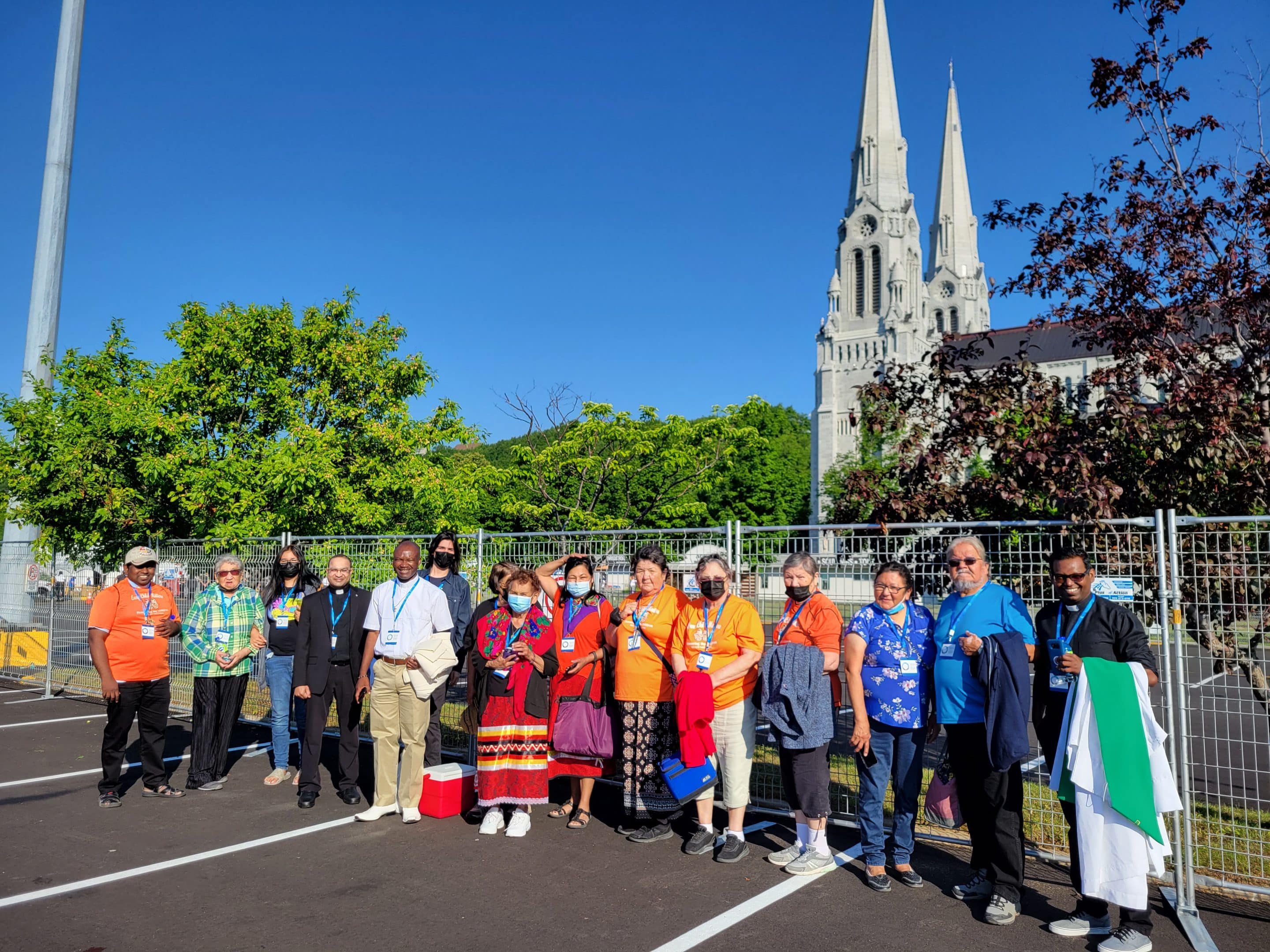 Caminhando Juntos: Peregrinação ao Santuário de Santa Ana de Beaupré na cidade de Quebec com o Papa Francisco