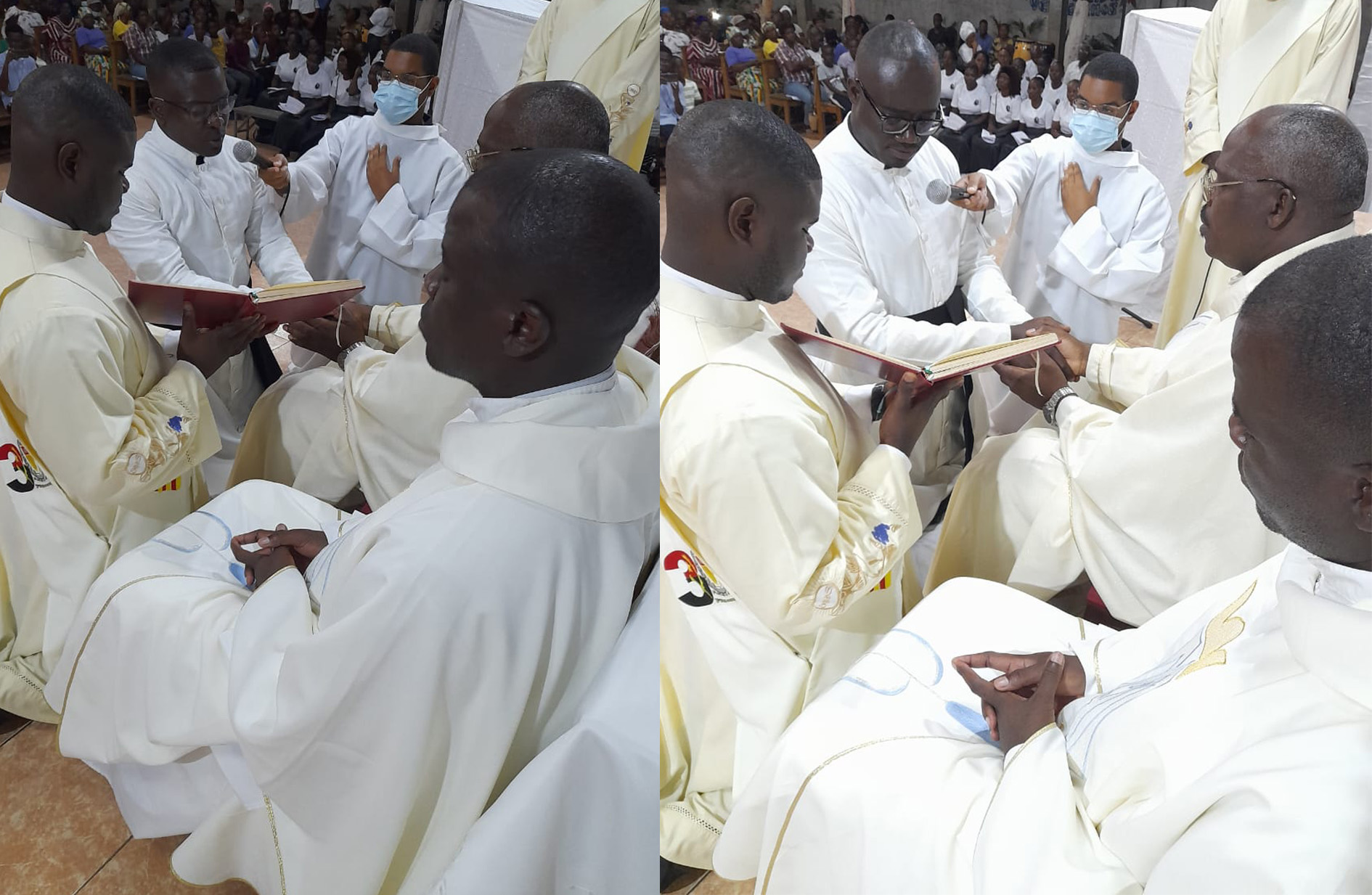 Profesión perpetua en Luanda, Angola