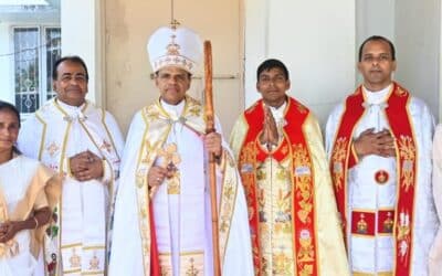 La province de Saint-Thomas célèbre l’ordination sacerdotale de cinq diacres pendant la période de Pâques