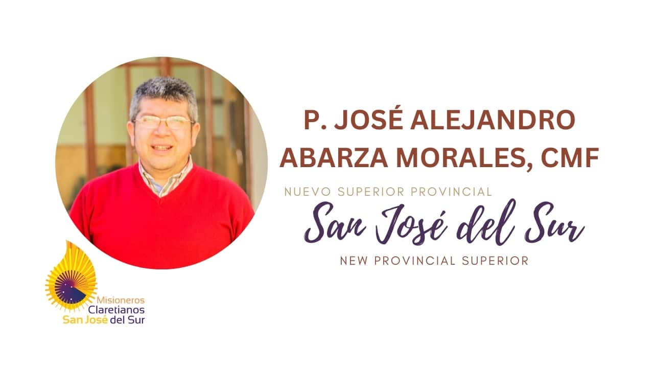 Le P. José Alejandro Abarza Morales, CMF, nouveau supérieur provincial de la province de San José del Sur